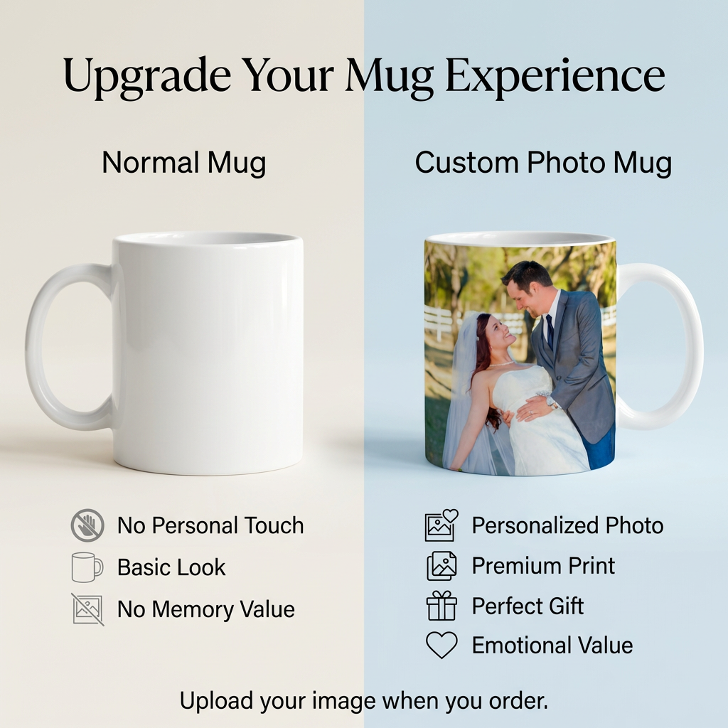 Custom Photo Mug – Personalized HD Print