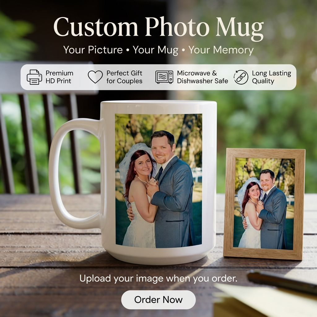 Custom Photo Mug – Personalized HD Print