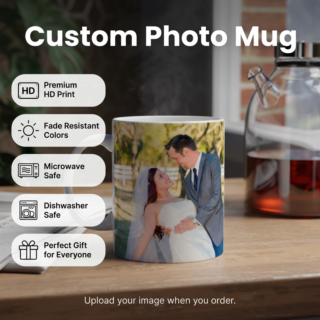 Custom Photo Mug – Personalized HD Print